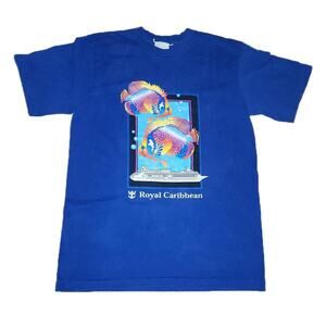 VIntage 90s Royal Caribbean Tropical Fish Single Stitch TSHIRT